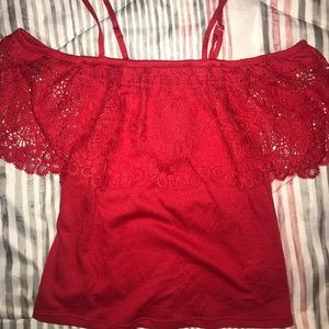 Ladies off the shoulder top